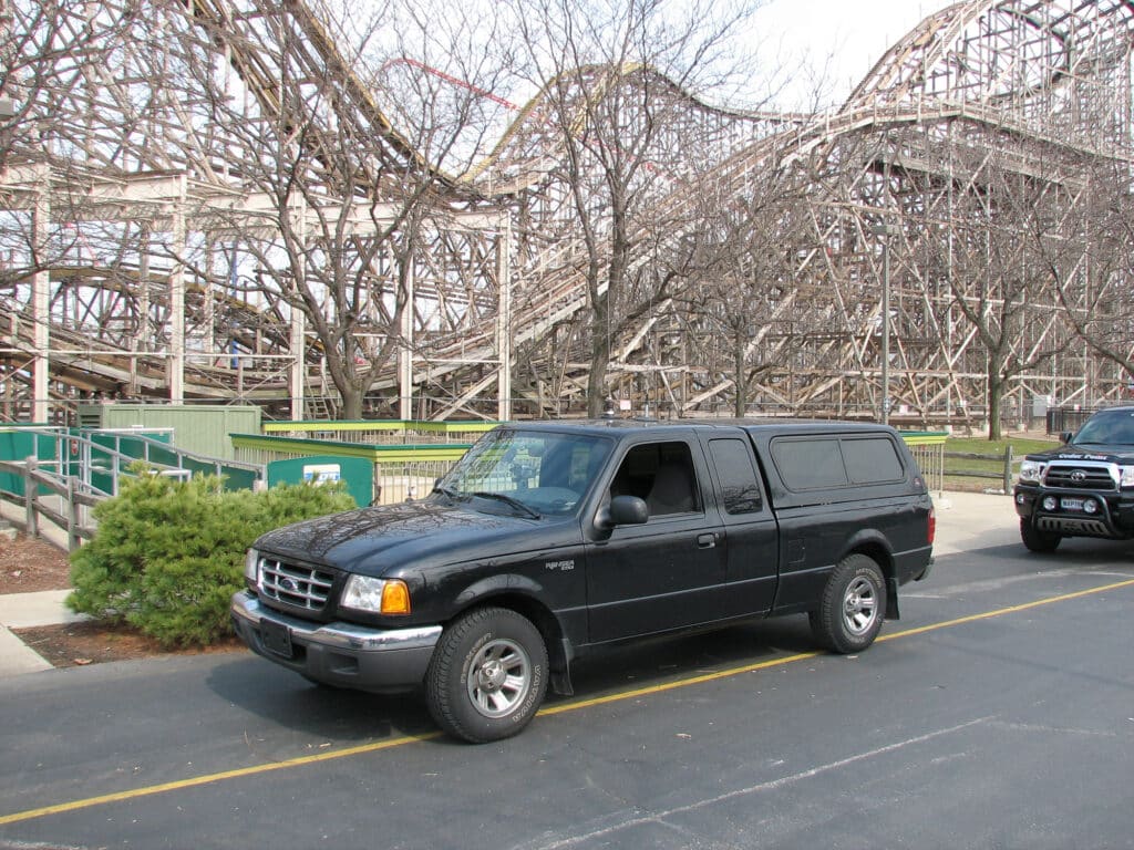 My truck in front of Gemini