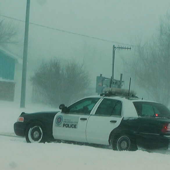 Blizzard in Oklahoma City on February 1, 2011