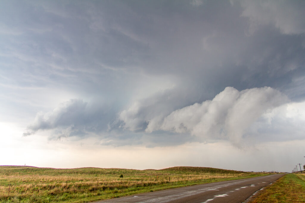 Storm Updraft near Cherokee