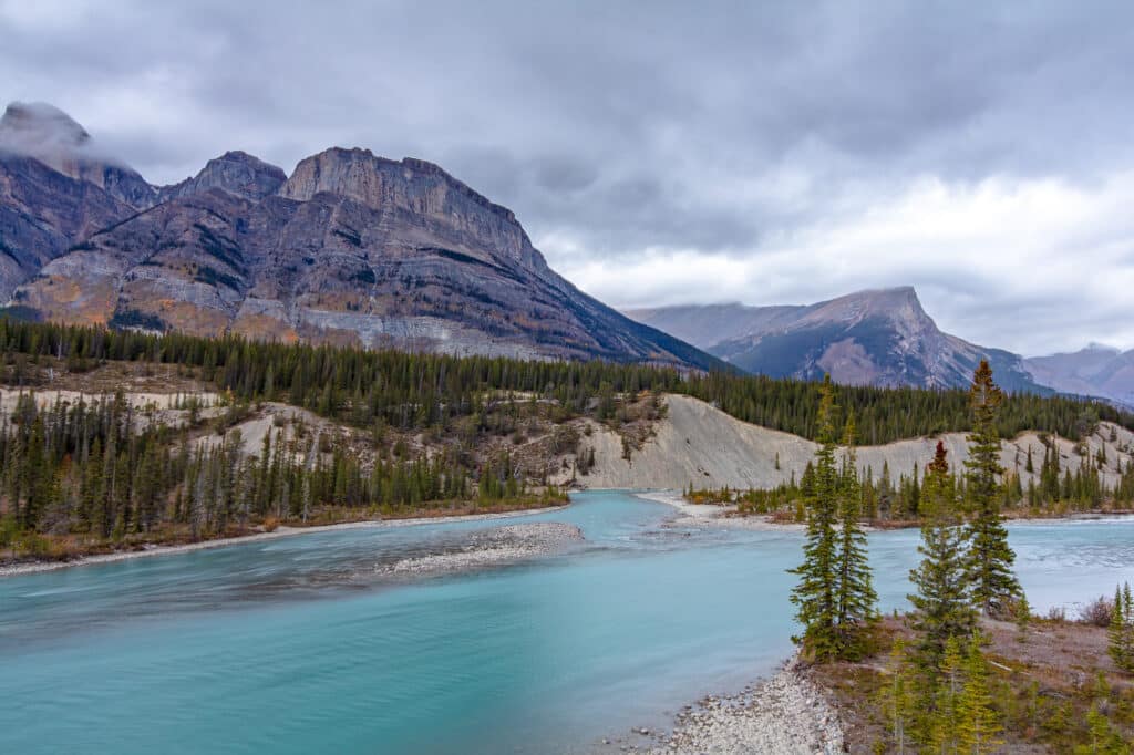 Saskatchewan River Crossing at Dusk