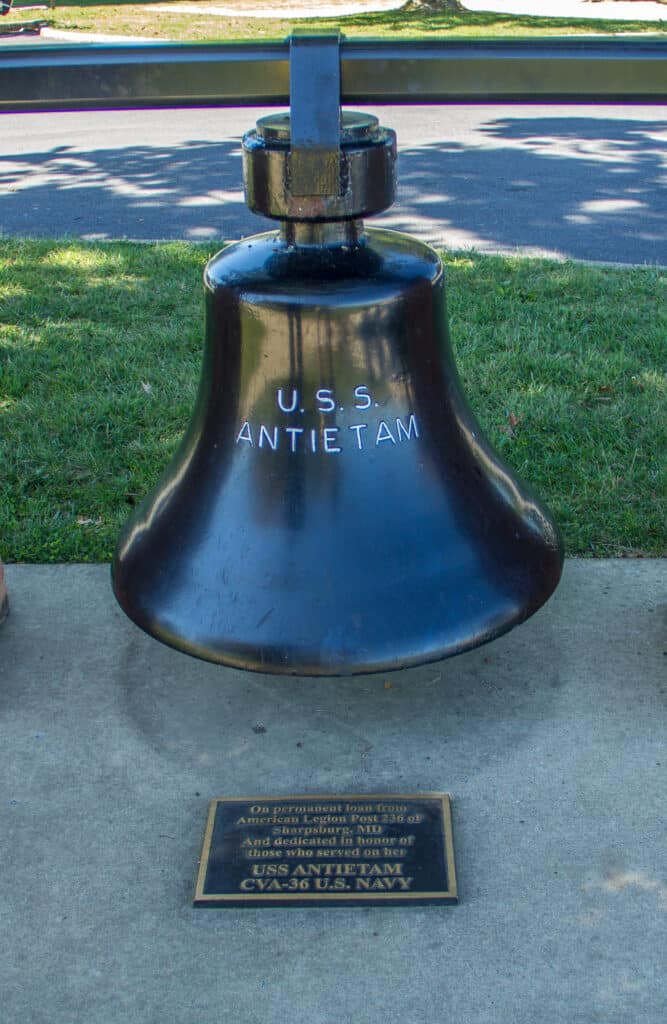 USS Antietam Bell