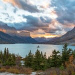 Wild Goose Island on Saint Mary Lake