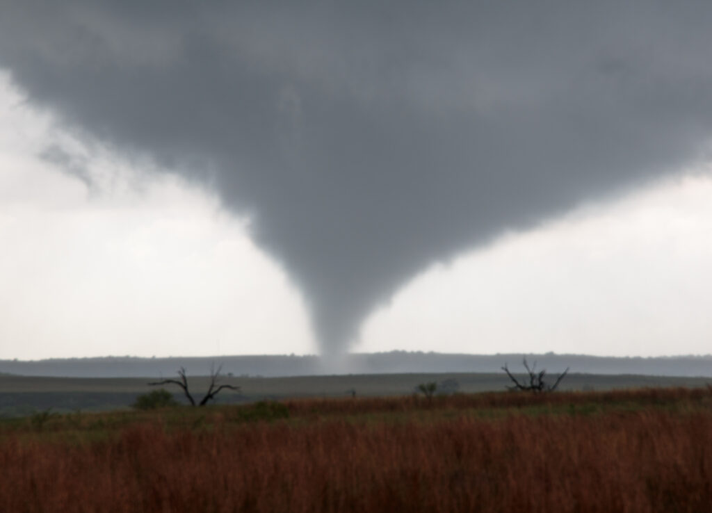 Tornado near Chester, OK on May 18, 2017.