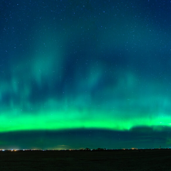 Northern Lights over Calgary