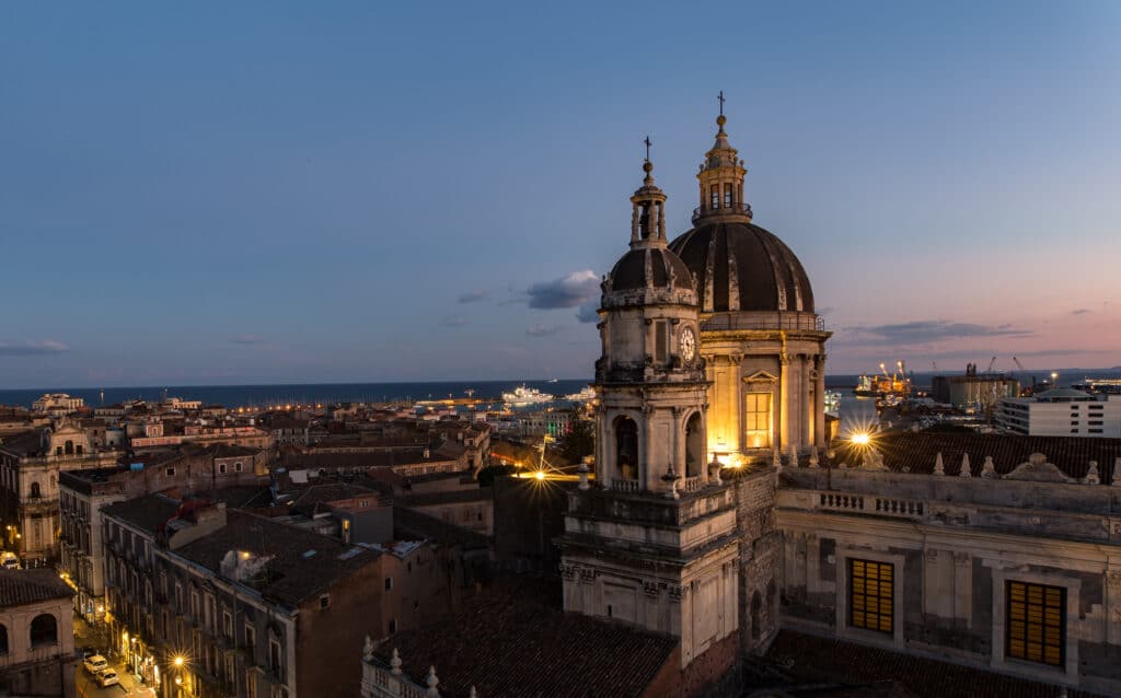 Cathedral of Sant'Agata in Catania, Sicily, Italy