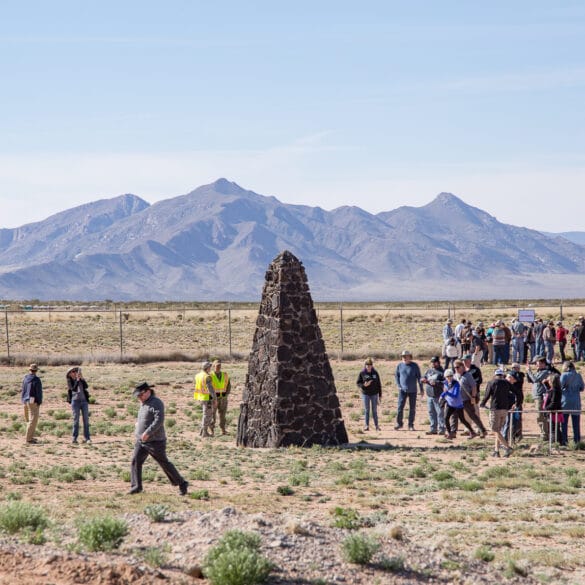 Trinity Site in White Sands Missile Range