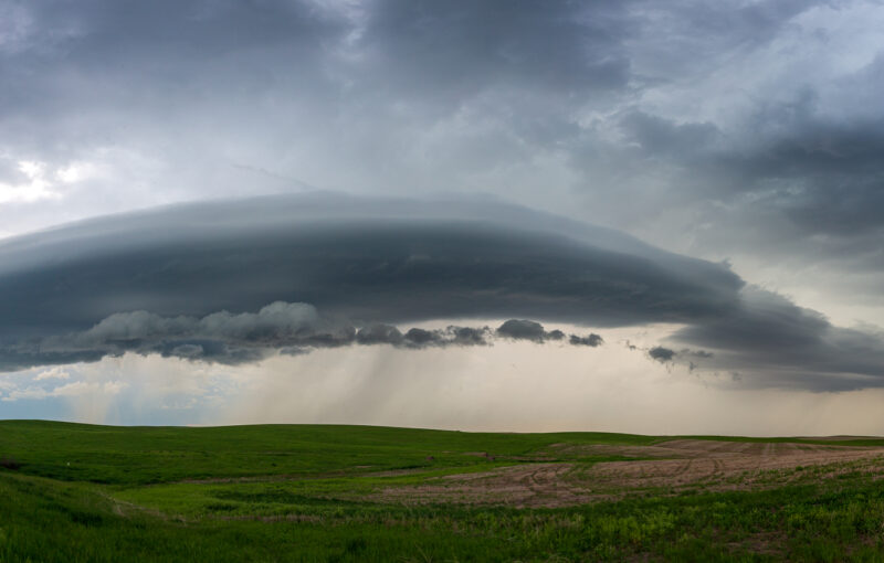 Pano of a shelf near Murdo, SD