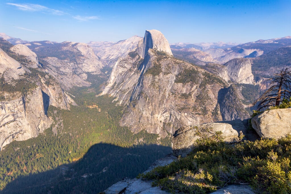 View from Glacier Point in Yosemite National Park