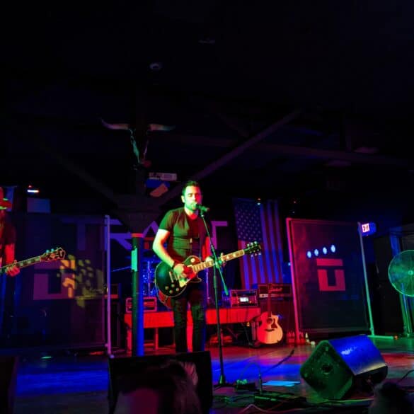 Trapt performs at Whiskey Nights in Oklahoma City, Oklahoma on June 7, 2022