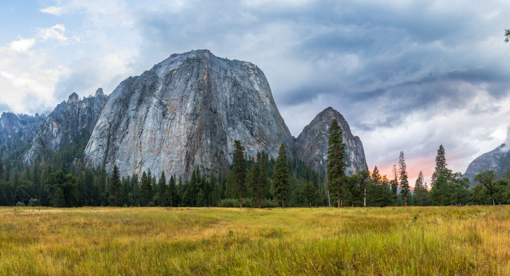 Sunset at Cathedral Rocks