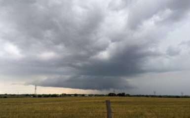 Wall Cloud near Scotland Texas