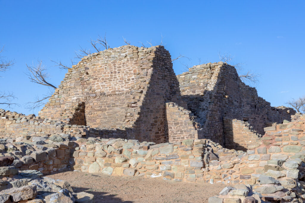 Aztec Ruin Stone Wall