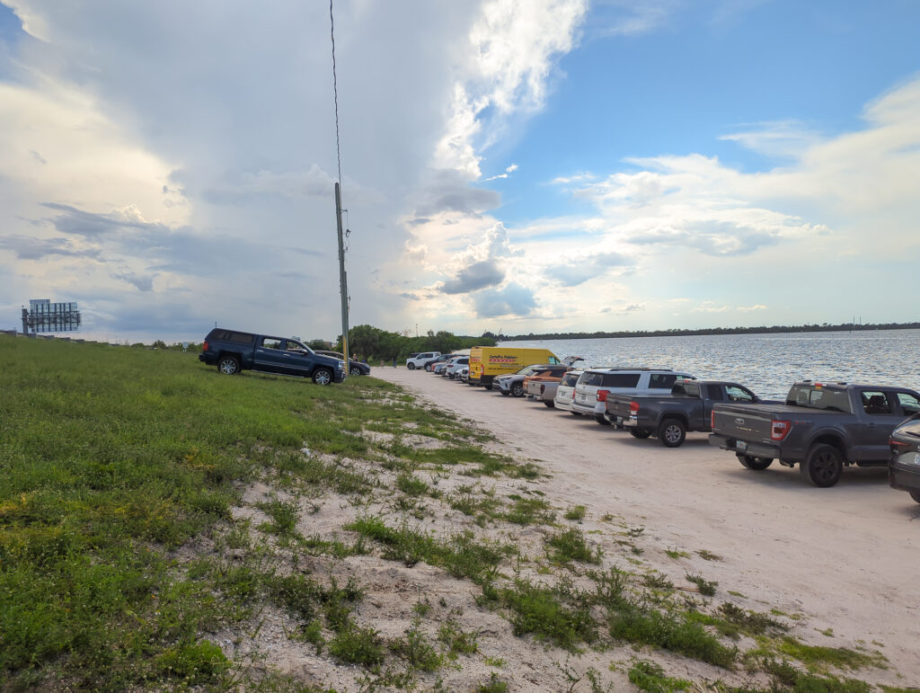 Parking Situation on Banana River Bridge