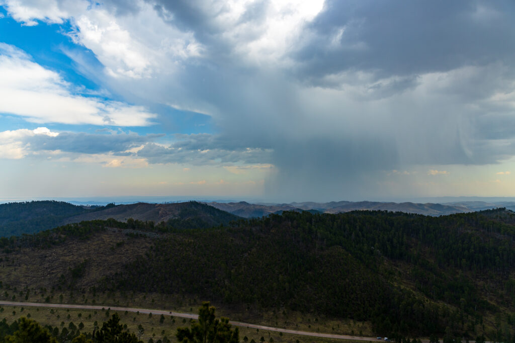 Storm from Mount Coolidge