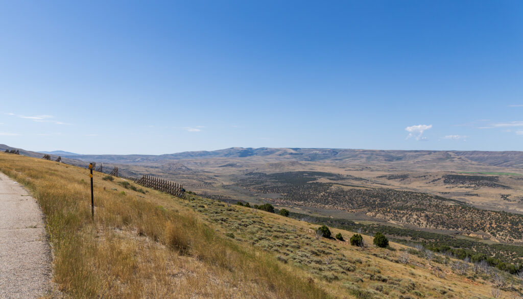 Overlooking Sage Creek