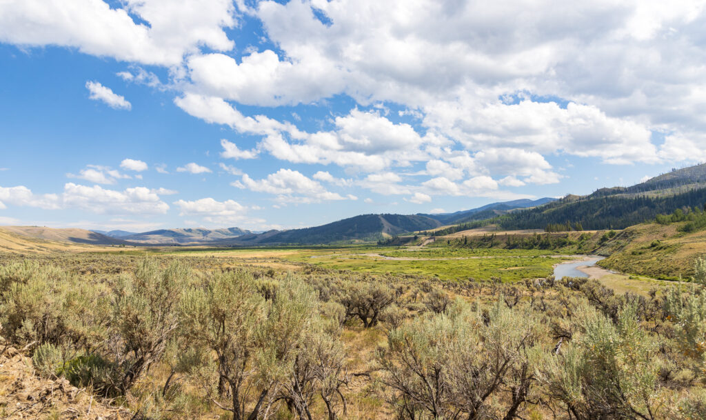 Great Weather Day along Gros Ventre